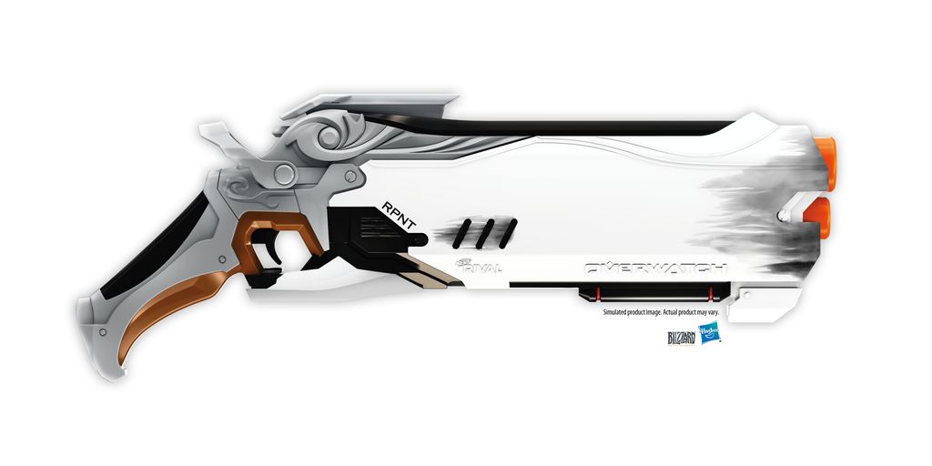 Nerf lançará arma inspirada na Light Gun da personagem D.Va, de Overwatch -  Canaltech