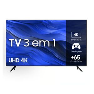 Smart Tv Samsung 43" Uhd 4k 43cu7700 2023 Processador Crystal 4k Tela Sem Limites 43"