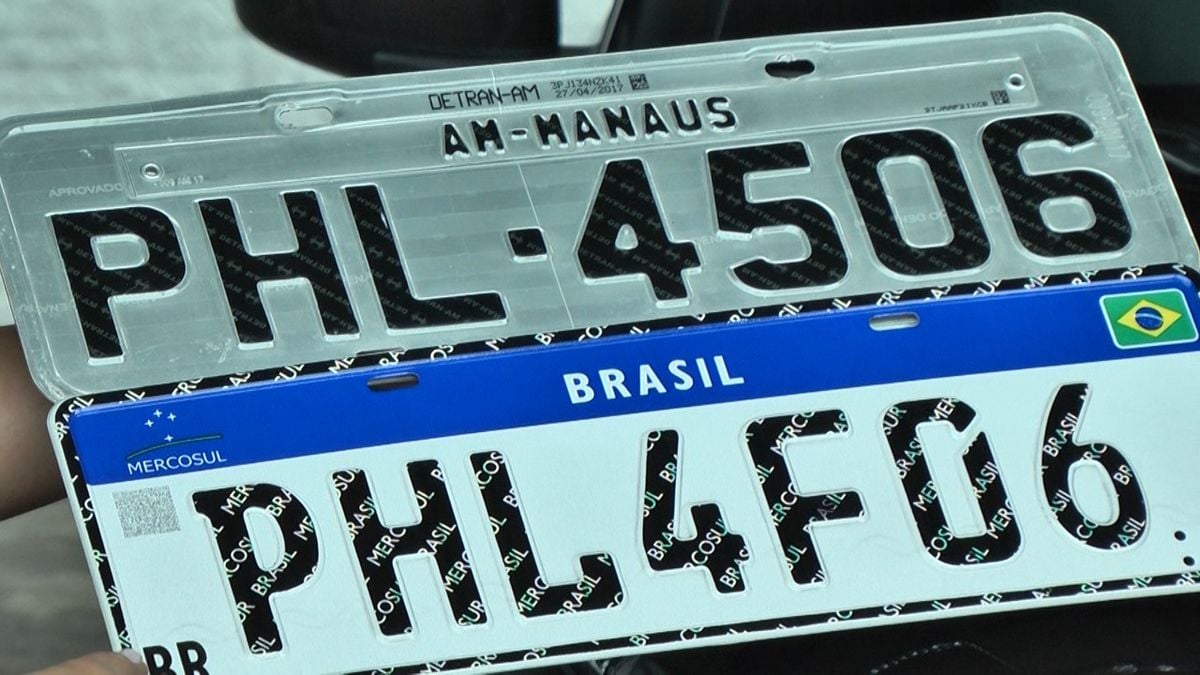 Quanto custa trocar a placa cinza do carro pela padrão Mercosul?