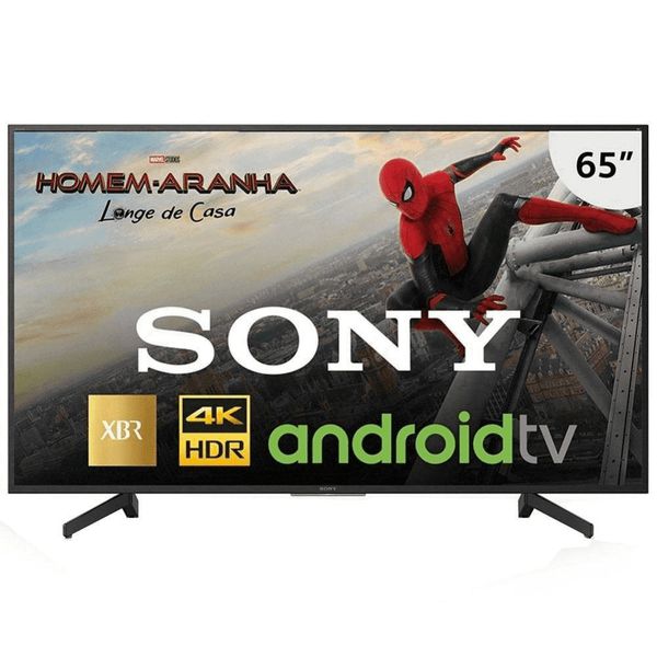 Smart TV 4K Sony LED 65” com Motionflow XR 240, 4K X-Reality Pro, Google Assistente e Wi-Fi - XBR-65X805G