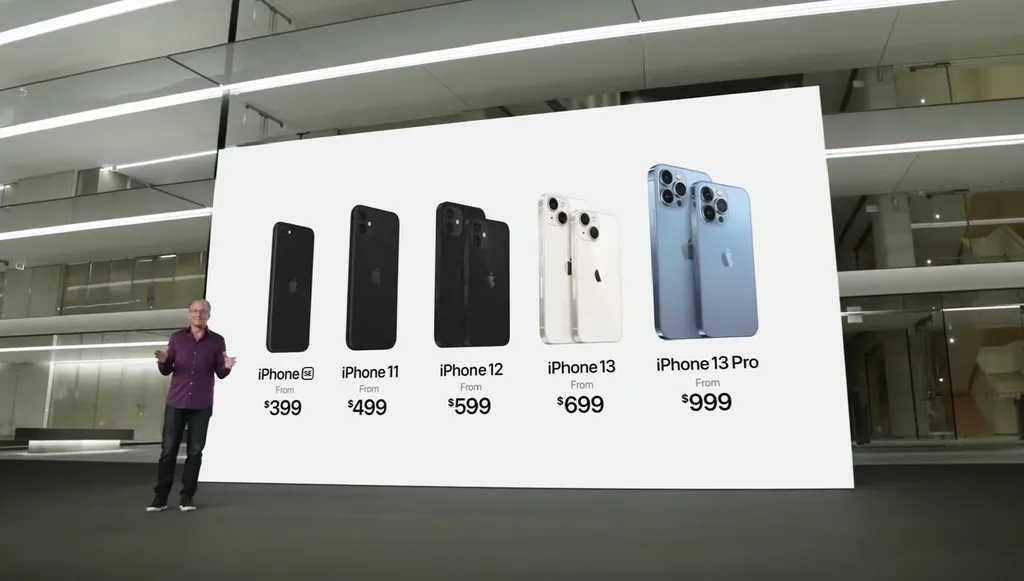 Enquanto é desconhecido se Apple vai encerrar vendas do iPhone 11 e 12, iPhone 14 deve (Imagem: Reprodução/Apple)