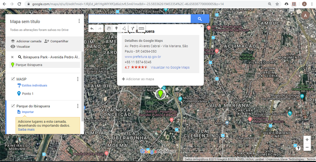 Como usar o My Maps /Captura de tela: Ariane Velasco