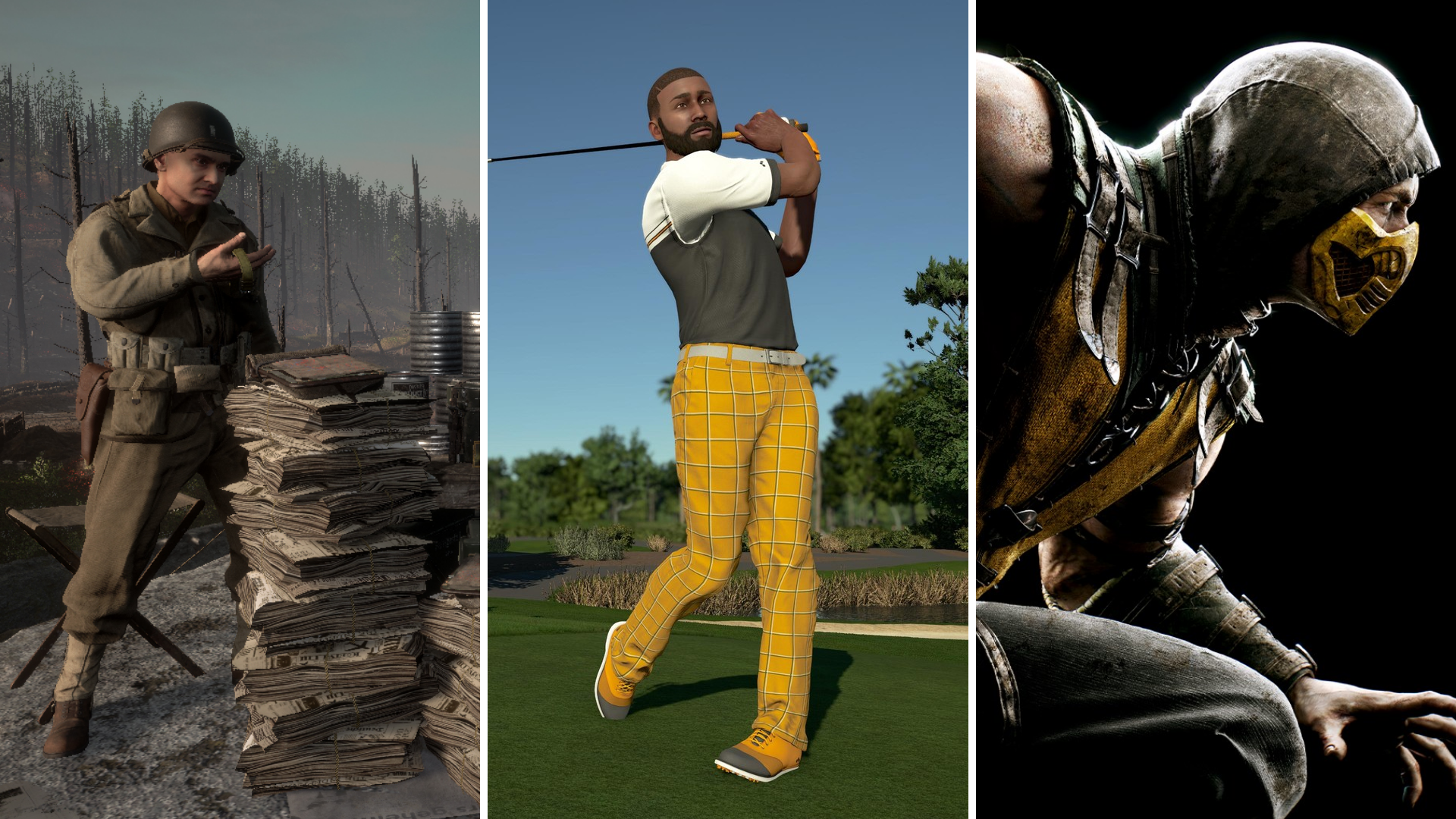 PS Plus: Hell Let Loose, PGA Tour 2K21 e Mortal Kombat X são os
