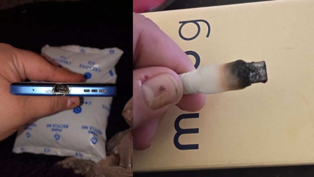 Moto G Play 2024 acidente carregador