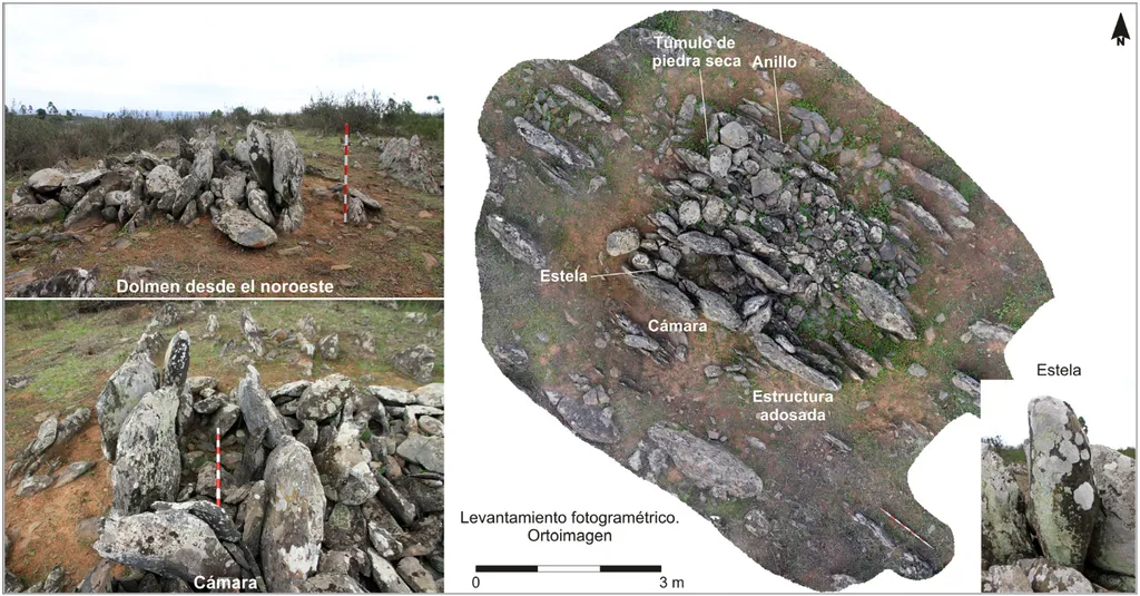 Mais alguns dos achados do complexo megalítico na Espanha (Imagem: Linares-Catela et al/Trabajos de Prehistoria)