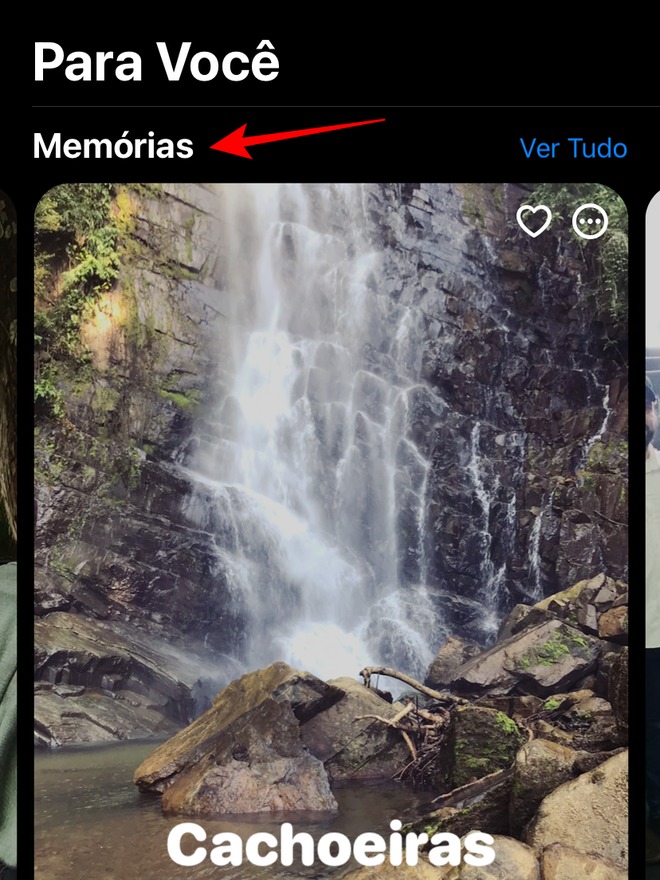 Abra uma memória no app Fotos - Captura de tela: Thiago Furquim (Canaltech)
