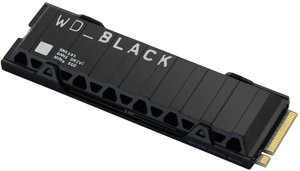 Com velocidades de até 7,3 GB/s, o WD_BLACK SN850X se destaca pelos recursos inteligentes, que otimizam a performance utilizando Inteligência Artificial (Imagem: Western Digital)