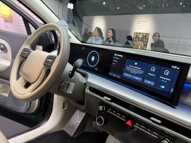 Hyundai Ioniq 9 com SmartThings da Samsung