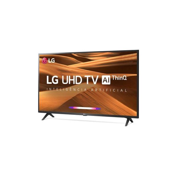 Smart TV LED 50" LG 50UM7360PSA Ultra HD/4K Wi-Fi Preto Conversor Digital Integrado [NO BOLETO]