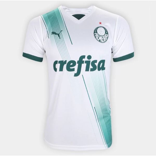 PARCELADO | Camisa Palmeiras II 23/24 s/ nº Torcedor Puma Masculina Branco - Tam M, G e GG | CUPOM