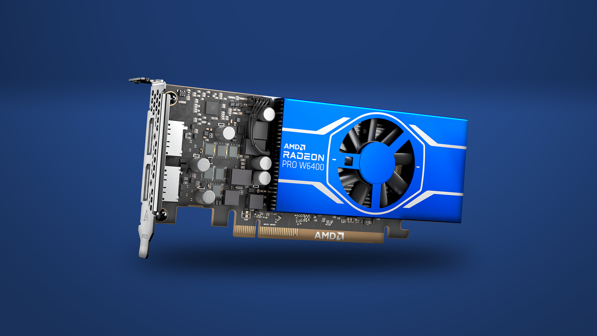 AMD Radeon PRO W6400 promete ser melhor GPU acessível para