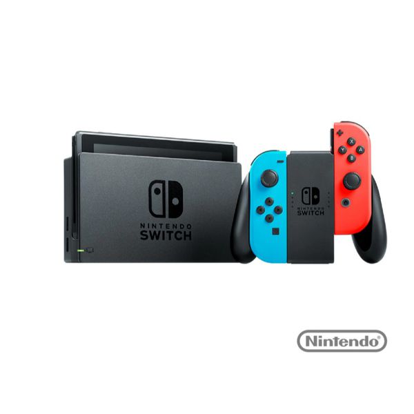 Nintendo Switch Neon Azul e Vermelho [CASHBACK DO ZOOM]