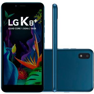 Smartphone LG K8 Plus Azul 16GB 1 GB de RAM Tela 5" Dual Chip Câmera Traseira de 8MP