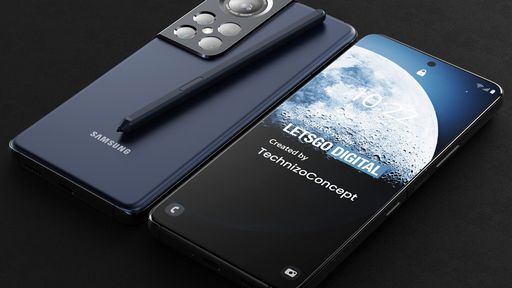 Galaxy S22 Ultra pode ter tela enorme e slot para S Pen