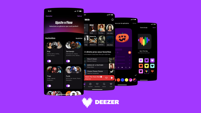Deezer lança Flow Tuner e amplia controle sobre playlists personalizadas
