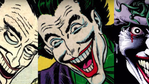 As várias faces do Coringa pelas HQs, séries e cinema
