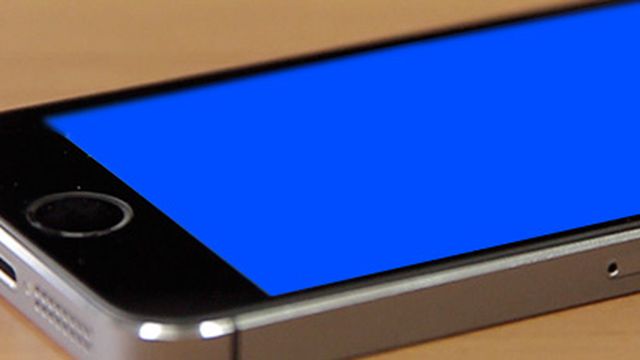 Problema no iPhone 5S causa 'tela azul da morte'