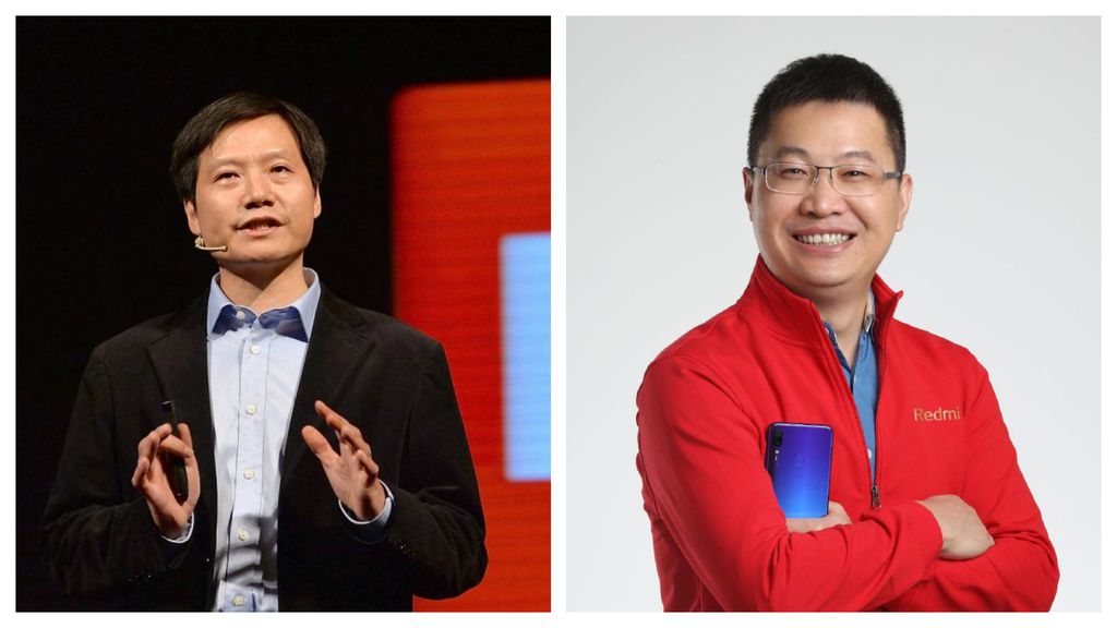 Lei Jun (esq.), co-fundador e presidente da Xiaomi para a China, deixa o cargo, que será assumido por Lu Weibing (dir.) atualmente o chefe da subsidiária Redmi: mudança na gestão é reflexo da queda de faturamento da divisão mobile da fabricante chinesa (Montagem: Rafael Arbulu/Canaltech)
