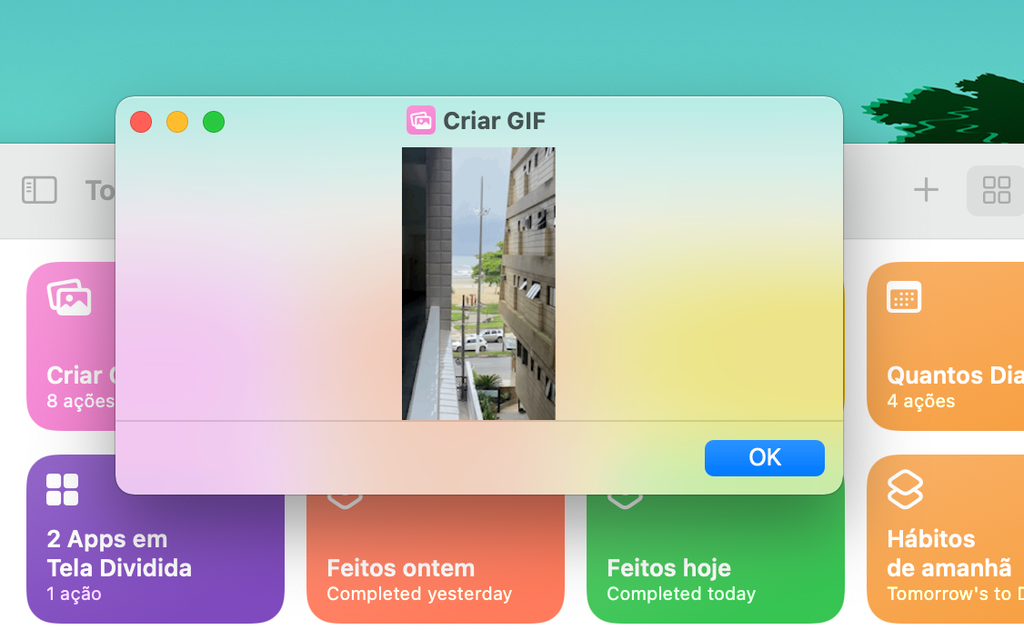 Crie GIFs rapidamente a partir das suas fotos Live ou vídeos armazenados no app Fotos (Captura de tela: Lucas Wetten)