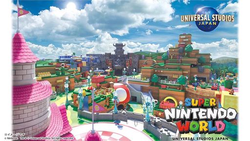 Parque temático da Nintendo revela data de inauguração