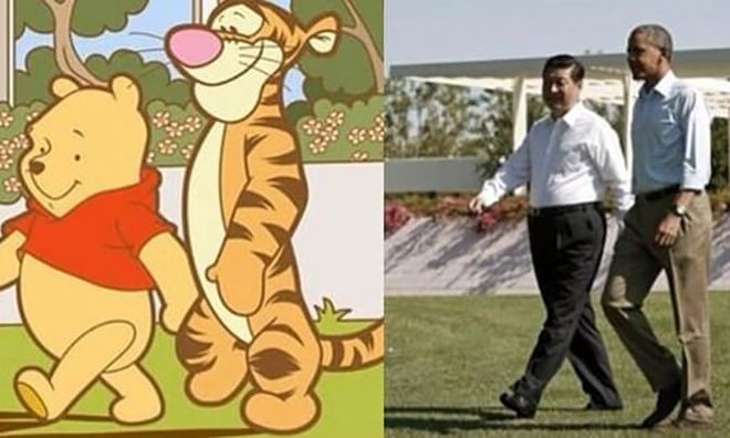 Meme compara presidente a Urso Pooh (Foto: Resetera)