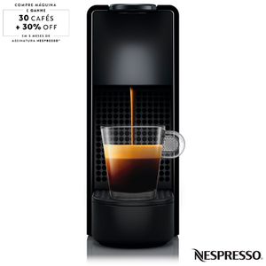 Cafeteira Nespresso Essenza Mini Preta para Café Espresso - C30-BR