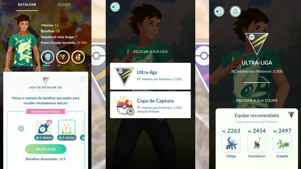 Como usar a nova Liga de Batalha em Pokémon GO