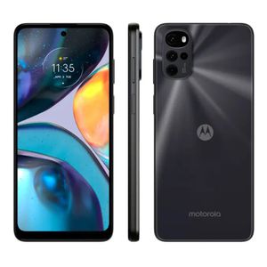 Smartphone Motorola Moto G22 128GB Preto 4G [CUPOM]