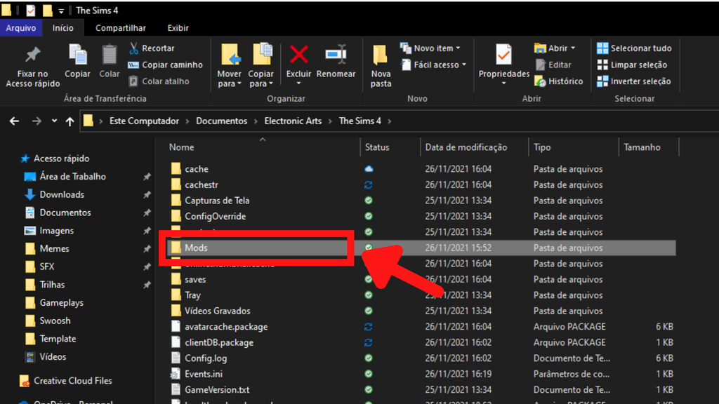 Como baixar mods para colocar conteúdo personalizado no The Sims 4