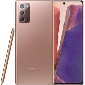 Smartphone Samsung Galaxy Note 20 256GB 5G Wi-Fi Tela 6.7'' Dual Chip 8GB RAM Câmera Tripla + Selfie 10MP - Mystic Bronze [APP + CUPOM]