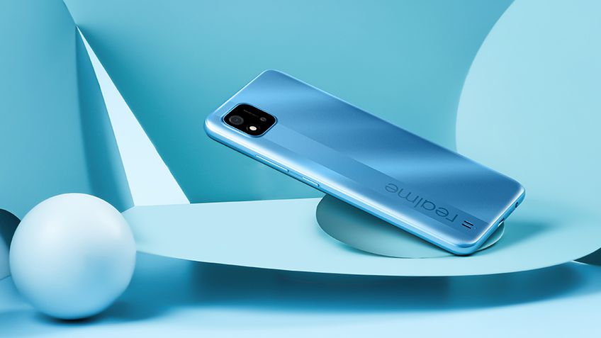 Realme C20: render oficial