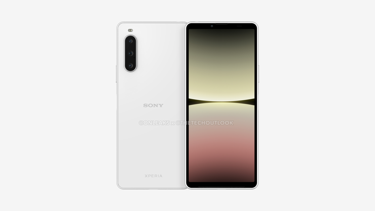 Sony Xperia 10 V tem visual repetido vazado - Canaltech