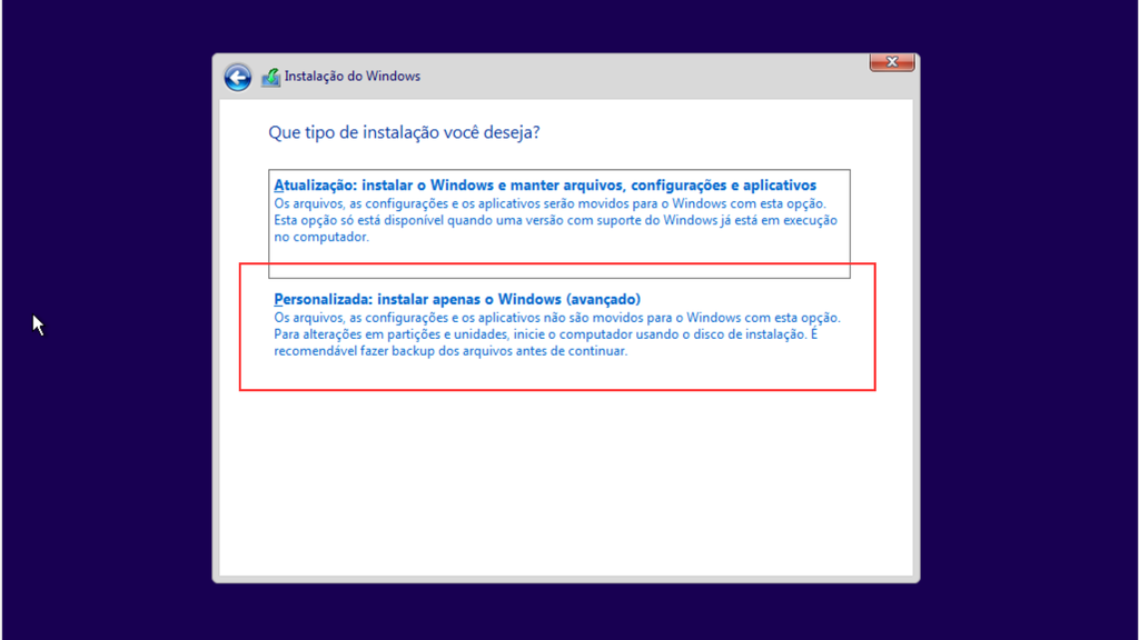 Como instalar o Windows 11