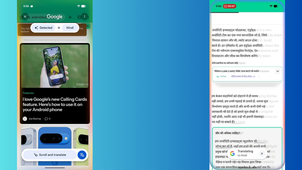 App do Google ganha opção para traduzir textos ao vivo na versão Beta (Imagem: Reprodução/Android Authority)