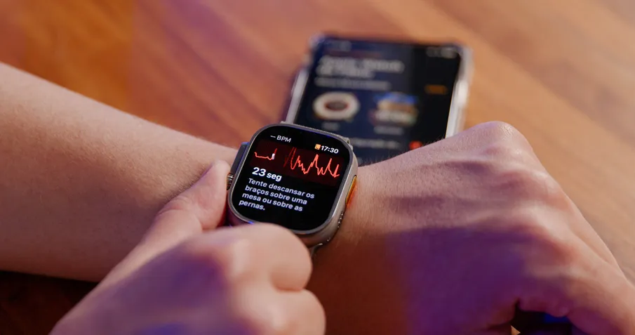 Apple Watch Ultra eletrocardiograma