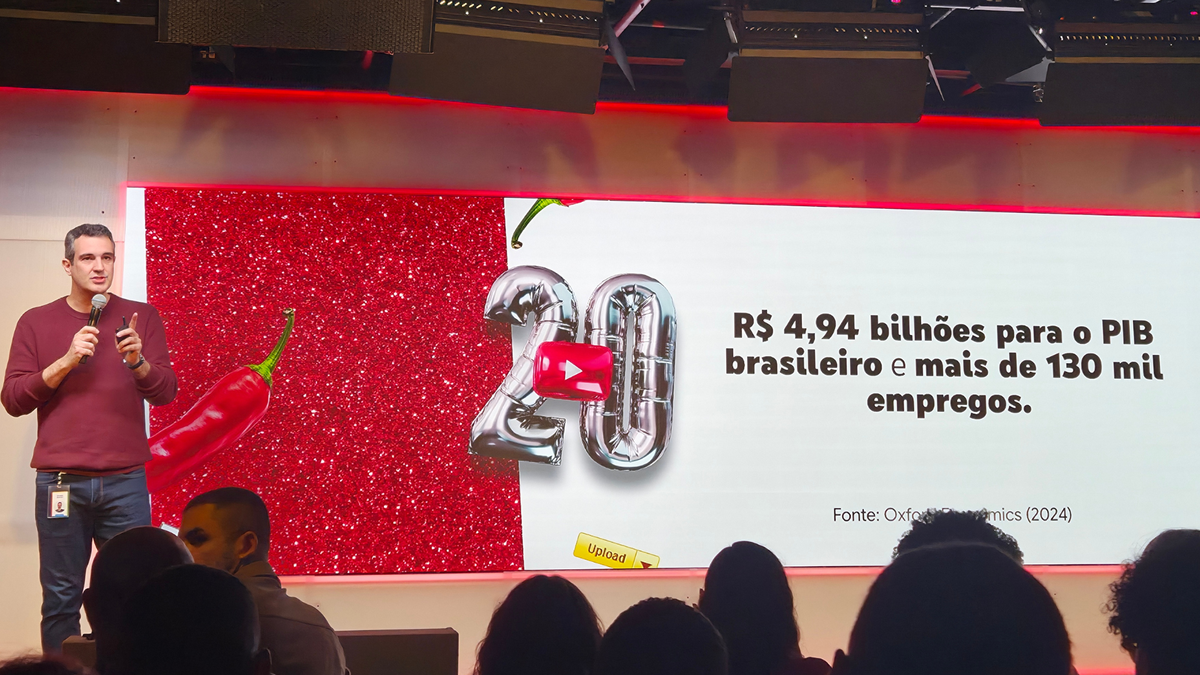 YouTube injeta quase R$ 5 bi no Brasil e tem mais de 200 mil canais monetizáveis